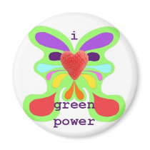 I love green power magnets
