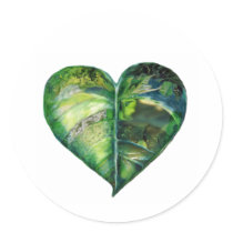 I Love Green Sticker stickers