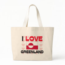 I Love Greenland bags