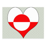 I Love Greenland Post Card