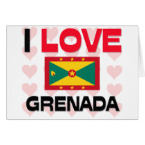 I Love Grenada cards
