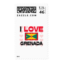 I Love Grenada postage
