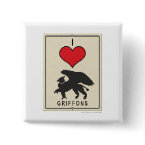 I Love Griffons buttons