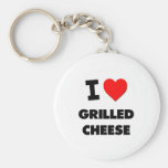 I Love Grilled Cheese ( Food ) Key Chain