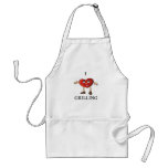i love grilling apron