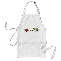I Love Grilling Beef Apron