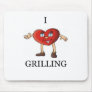 i love grilling mousepad