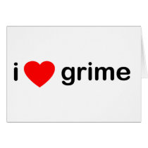 I Love Grime cards by HOTDJGEAR I Love Grime cards
