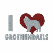 I Love Groenendaels Embroidered Hoody