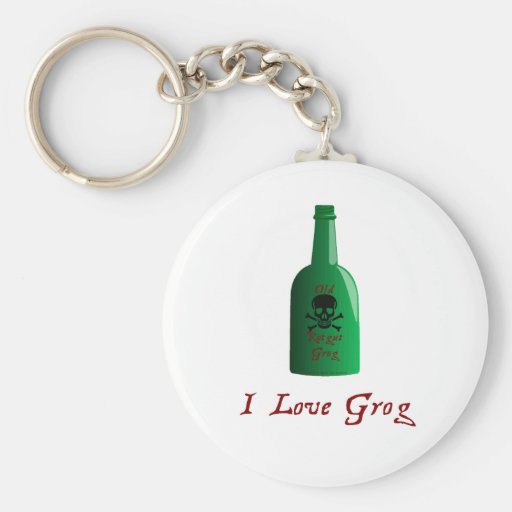 I love Grog! Key Chain