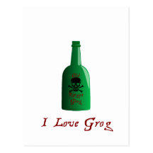 I love Grog! Post Card