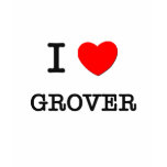 I Love Grover t-shirts