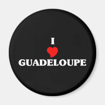 I Love Guadeloupe Fridge Magnets