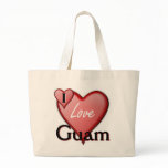I Love Guam bags