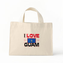 I Love Guam Tote Bag