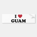 I Love Guam Bumper Sticker