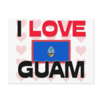 I Love Guam postcards