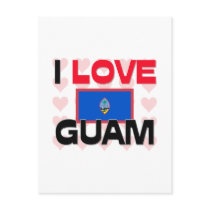 I Love Guam postcards