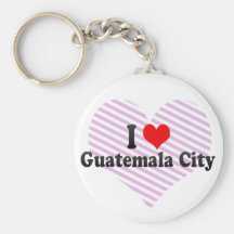 I Love Guatemala City, Guatemala Key Chains