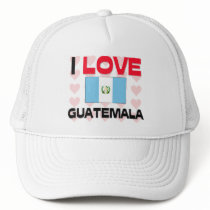 I Love Guatemala Mesh Hat