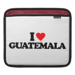 I LOVE GUATEMALA iPad SLEEVE