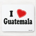I Love Guatemala Mouse Pad