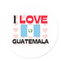 I Love Guatemala stickers