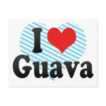 I Love Guava Postcards