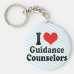 I Love Guidance Counselors Key Chain