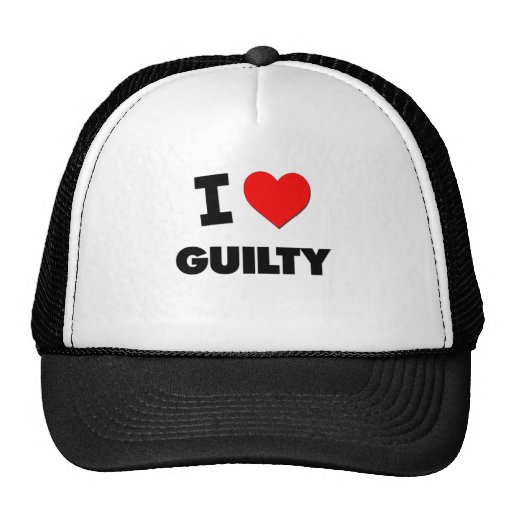 I Love Guilty Mesh Hats