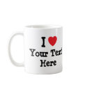 I love Guinea Fowl heart T-Shirt mugs
