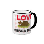 I Love Guinea Pigs Coffee Mug