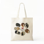 I Love Guinea Pigs Tote Bag