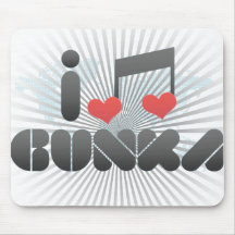I Love Gunka Mouse Pads