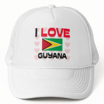 I Love Guyana hats