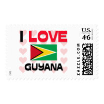 I Love Guyana postage