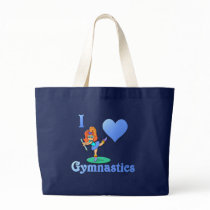 i love Gymnastics #1 Tote Bags