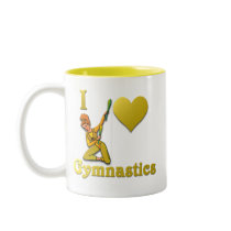 i Love Gymnastics #4 Mug