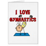 I Love Gymnastics cards