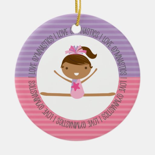 i love gymnastics christmas ornament i love gymnastics christmas ornament