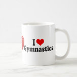 I Love Gymnastics Coffee Mugs