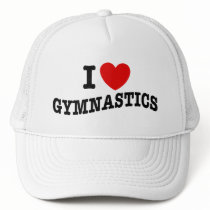I Love Gymnastics hats by magarmor I Love Gymnastics hats