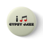 I Love Gypsy Jazz buttons
