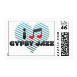 I Love Gypsy Jazz postage