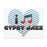 I Love Gypsy Jazz postcards