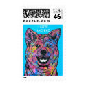 I LOVE HACHIKO postage