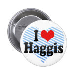 I Love Haggis Pinback Button