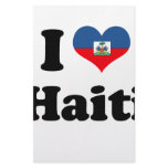 I LOVE HAITI 2 CUSTOM STATIONERY