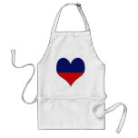 I Love Haiti aprons