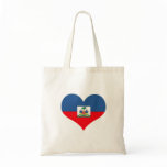 I LOVE HAITI CANVAS BAGS